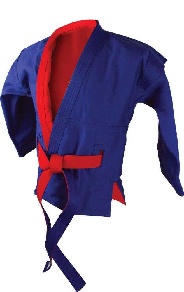 

Куртка для самбо Atemi двухсторонняя красно-синяя Atemi, плотность 500 г/м2, р., AX55, Красный/синий