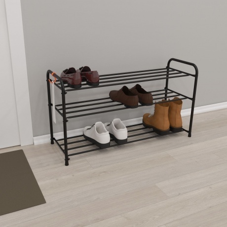 Подставка для обуви &quot;Альфа 33&quot;, черный ПДОА 33 Ч - фото 8