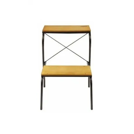 Табурет-стремянка "Конёк".(45*42*56 )см  ЗМИ графит артТС 277 ГР