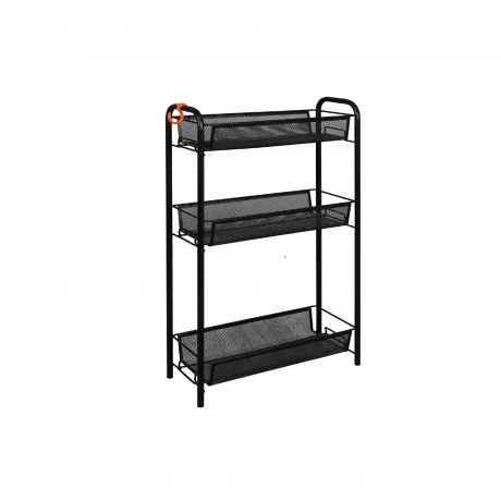 Этажерка "Ладья 1" метал. (44*17*73,5 см) черный Э 289 Ч