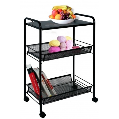 Этажерка &quot;Ладья 33КС&quot; черный,  Э 356 Ч - фото 6