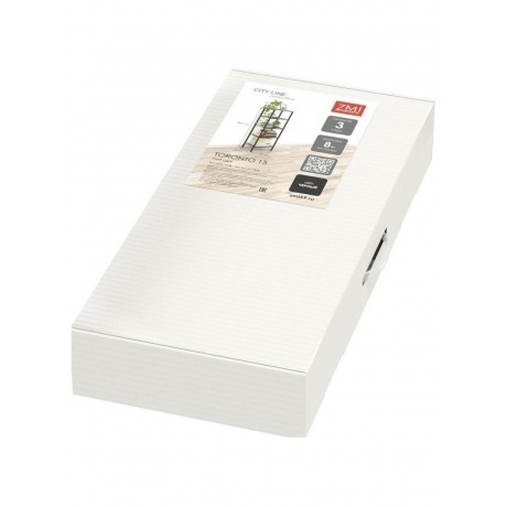 Стеллаж ТОРОНТО 15 (Черный) СТТ15  Ч - фото 4