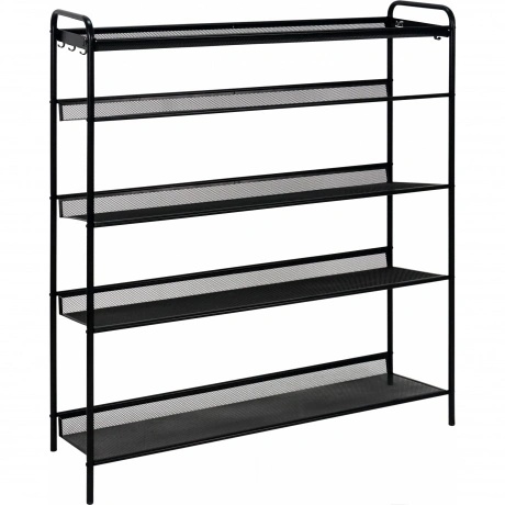 Подставка для обуви 5-и Женева 35 ( 1060*870*270 мм) черный, ПДО...