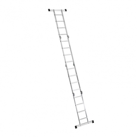 Лестница-трансформер четырехсекционная Biber 98302 4х4 - фото 3