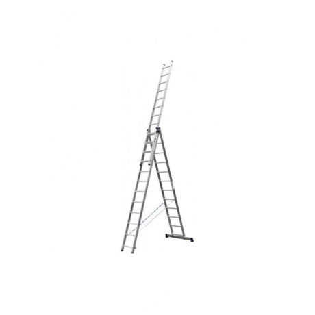 Лестница трехсекционная Сибин 38833-12 12 ступеней - фото 4