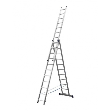 Лестница трехсекционная Сибин 38833-11 11 ступеней - фото 4