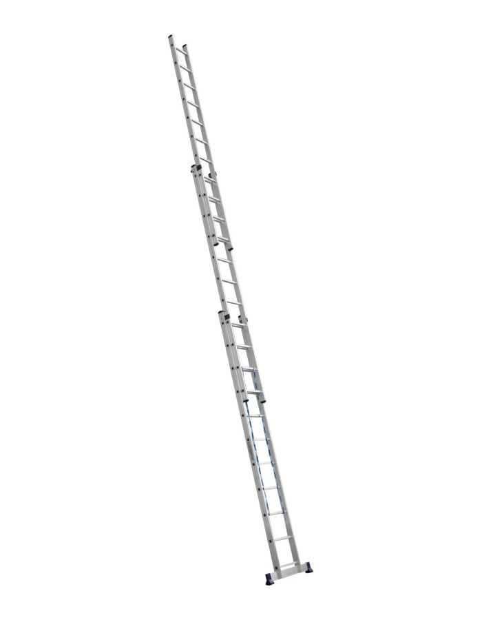цена Лестница трехсекционная Сибин 38833-11 11 ступеней