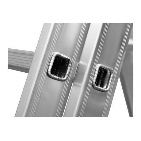 Лестница трехсекционная Сибин 38833-08 8 ступеней - фото 6