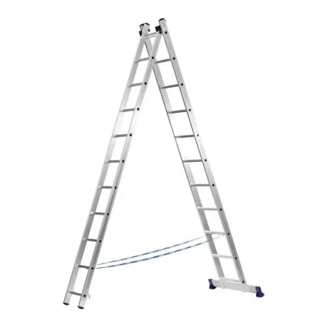 Лестница двухсекционная Сибин 38823-09 9 ступеней