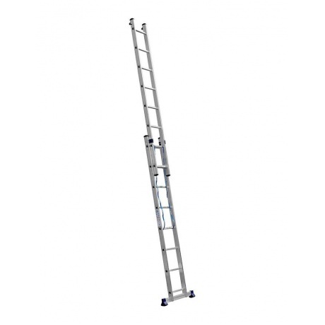 Лестница двухсекционная Сибин 38823-08 8 ступеней - фото 2