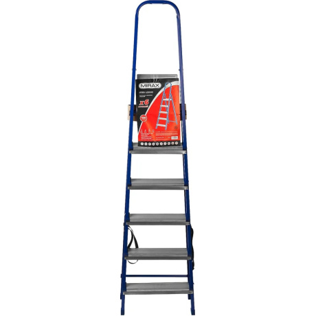 Стальная стремянка MIRAX 38800-06, 121 см, 6 ступеней - фото 2