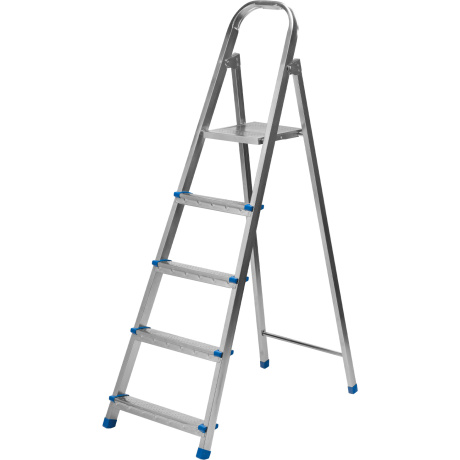 Стремянка СИБРТЕХ 97837, 5 ступеней, стальная, оцинкованная - фото 10