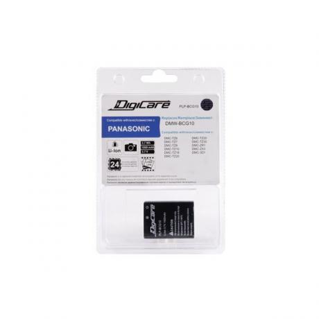 Аккумулятор DigiCare PLP-BCG10 / DMW-BCG10 для DMC-3D1, TZ18, TZ20, TZ25, TZ30 - фото 1
