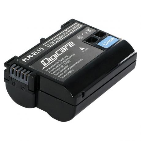 Аккумулятор DigiCare PLN-EL15 / EN-EL15 для D600, D800, D800E, D7000, D7100, Nikon 1 V1 - фото 4