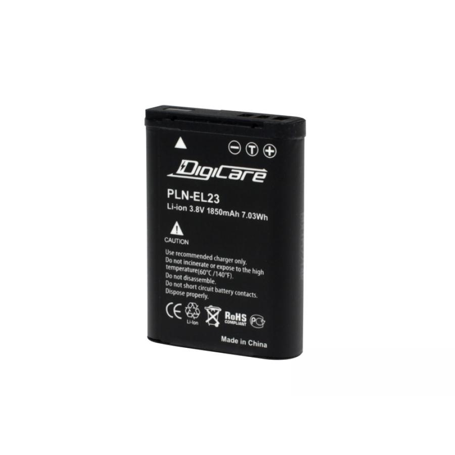 Аккумулятор DigiCare PLN-EL23 / EN-EL23 для Coolpix S810, P600 аккумулятор vbparts en el14 7 4v 1150mah для nikon coolpix p7000 077191