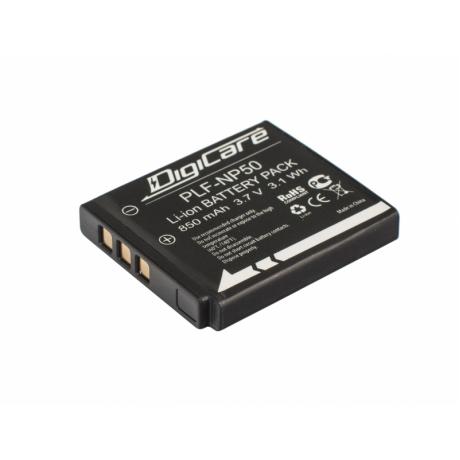 Аккумулятор DigiCare PLF-NP50 / NP-50 для X20, X10, XF1, XP200, F900EXR, F850EXR и Pentax Q, Q7, Q10 - фото 2
