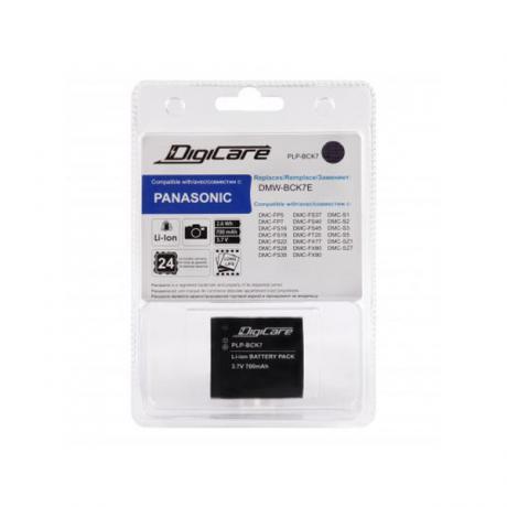 Аккумулятор DigiCare PLP-BCL7 / DMW-BCL7 для DMC-F5, FS50, SZ3, SZ9, XS1, XS3 - фото 1
