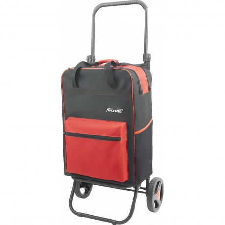 

Сумка-тележка "Спутник3 Макси" Плюс, Исток, 36*42*98/73, объем 45 л, груз 45кг,3-ые кол с/сер СТМП33, шт