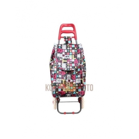 Тележка с сумкой A204 Париж, 30 кг Рыжий кот - фото 2