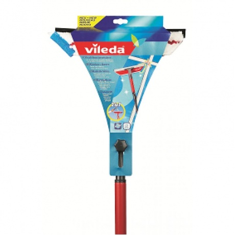 Очиститель окон с телескопической ручкой VILEDA 2в1 - фото 2