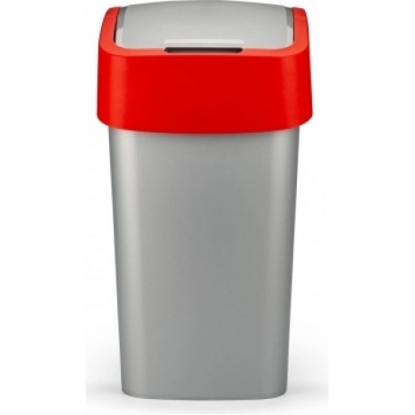 Контейнер для мусора FLIP BIN 25л красный - фото 1