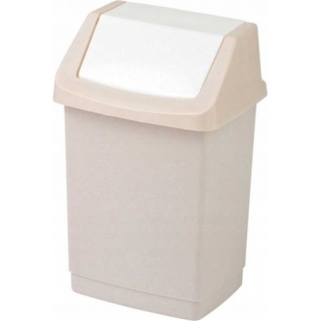 Контейнер для мусора КЛИК-ИТ 50л бежевый - фото 1
