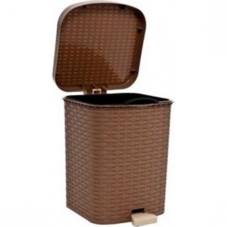 Контейнер педальный для мусора АРТЛАЙН 12л - фото 2