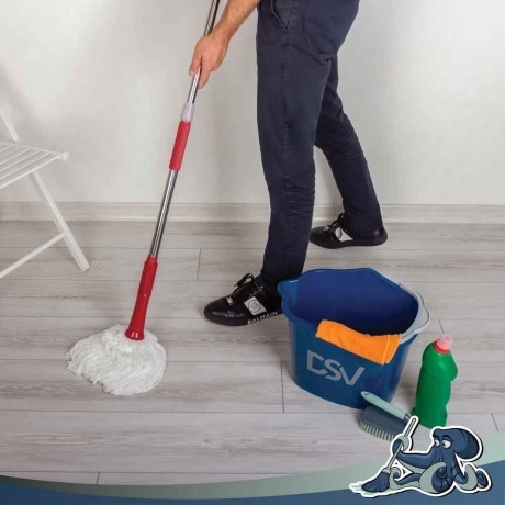 Ведро для уборки высокое,12 литров,  &quot;DSV&quot; - фото 6