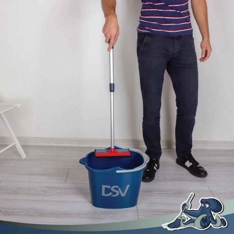 Ведро для уборки высокое,12 литров,  &quot;DSV&quot; - фото 7