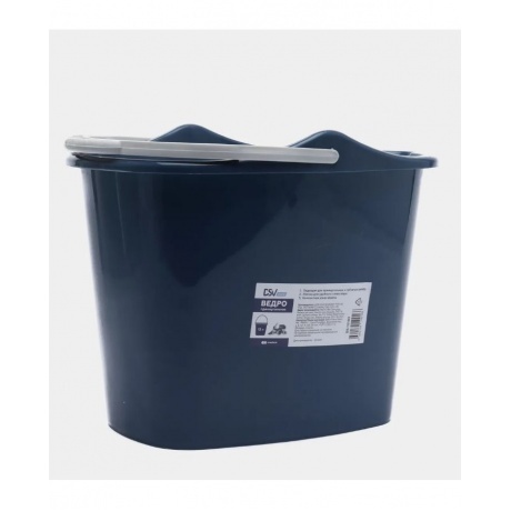Ведро для уборки высокое,12 литров,  &quot;DSV&quot; - фото 10