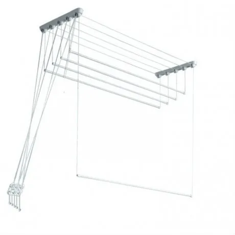 Сушилка для белья потолочная ЛИАНА 2,4м, 5 стержней