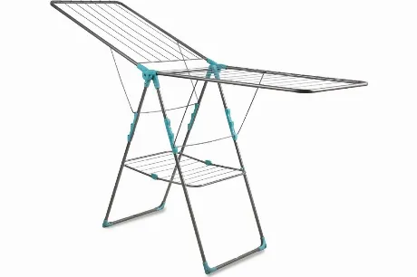 Сушилка д/белья напол. мет. с/кр двухуровн. "Ника" silver 21м  С...