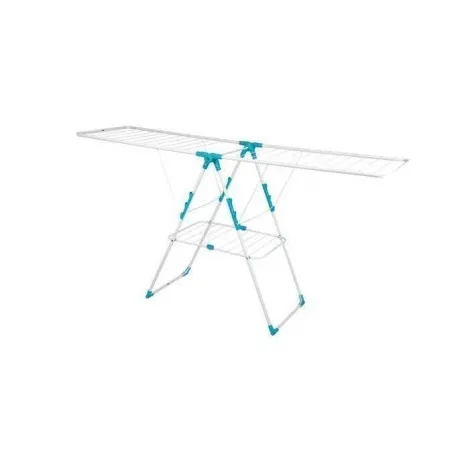 Сушилка д/белья напол. мет. с/кр двухуровн. "Ника" белая 21м  СБ...