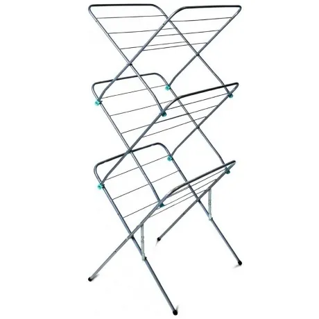 Сушилка д/белья напол. мет. вертикал. "Ника" silver 15 м 530*495...