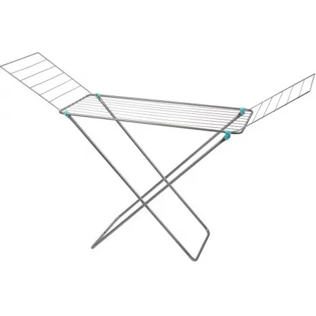 Сушилка д/белья напол. мет. с/кр "Ника" silver 18 м 180*55*96 (э...