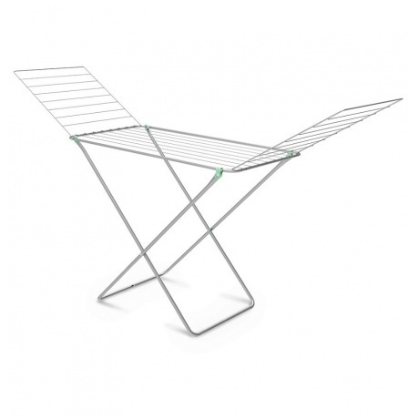 Сушилка д/белья напол. мет. с/кр "Ника" silver 20 м 200*55*96 . ...