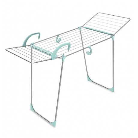 Сушилка д/белья напол. мет. с/кр "Ника" silver 18 м 180*55*96   ...