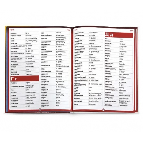 Книга ЗНАТОК ZP40001 Русско-английский и англо-русский словарь(для говорящей ручки) - фото 10