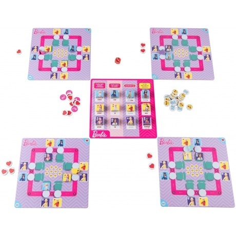 Настольная игра Cosmodrome &quot;Barbie. Вечеринка &quot; арт.52173 - фото 5