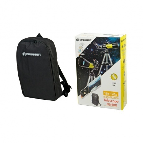 Телескоп BRESSER 70/400 в черном рюкзаке (88-80961) - фото 12