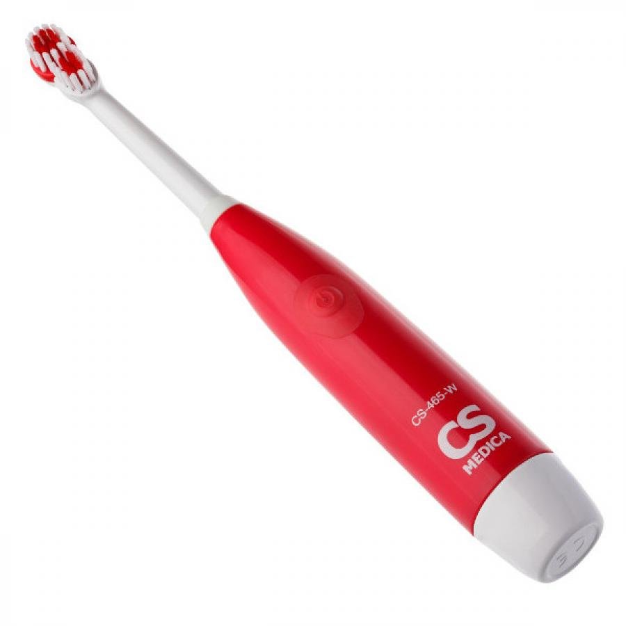 Электрическая зубная щетка CS Medica CS-465 красная