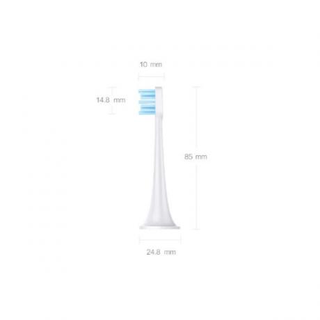 Сменные насадки для зубной щетки Xiaomi Mi Electric Toothbrush 3шт (DDYST02SKS) - фото 2
