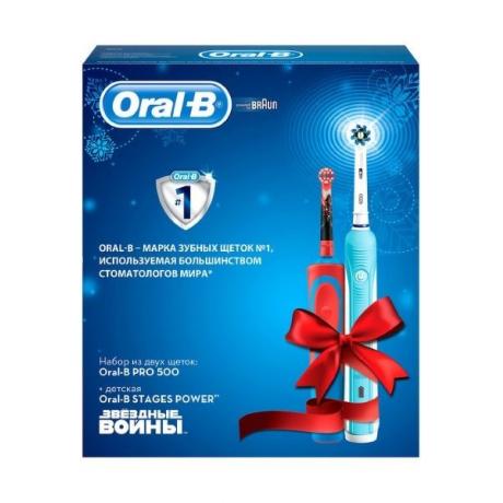 Зубная щетка Braun Oral-B PC 500/D16 + Vitality D12.513K Star Wars - фото 7