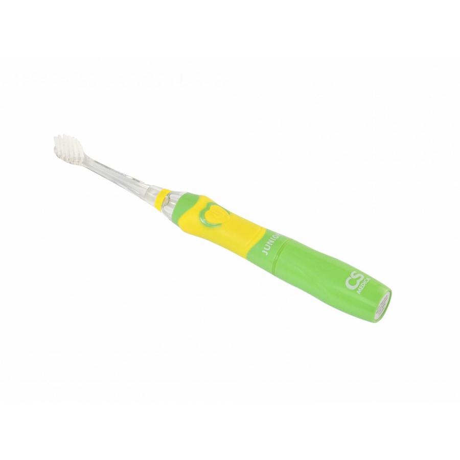 Электрическая зубная щетка CS Medica CS-562 Junior Green электрическая зубная щетка cs medica kids cs 464 p персиковая