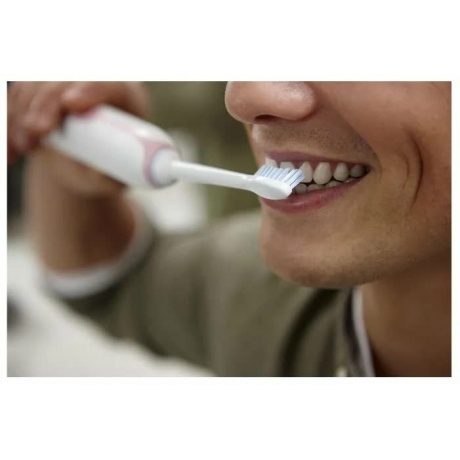 Зубная щетка электрическая Philips Sonicare CleanCare+ HX3292/44 белый/розовый - фото 4