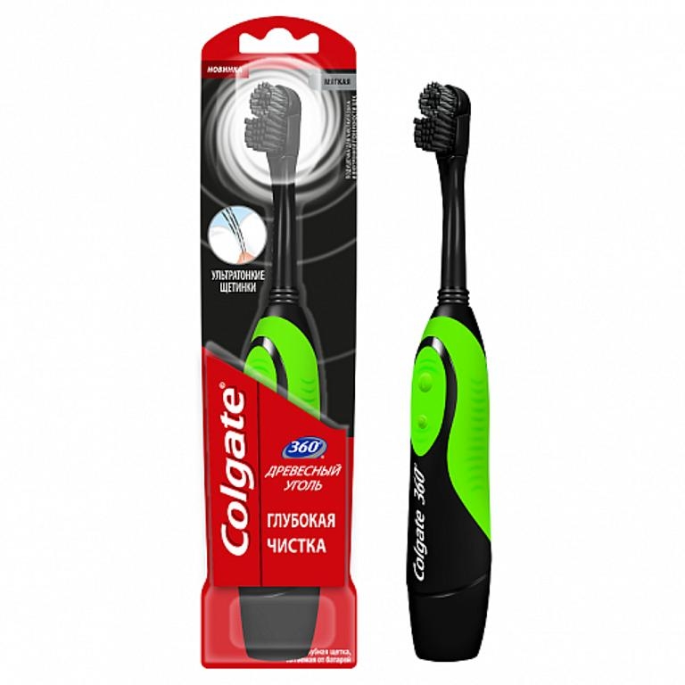 

Зубная щетка электрическая Colgate 360 CN07553A Green