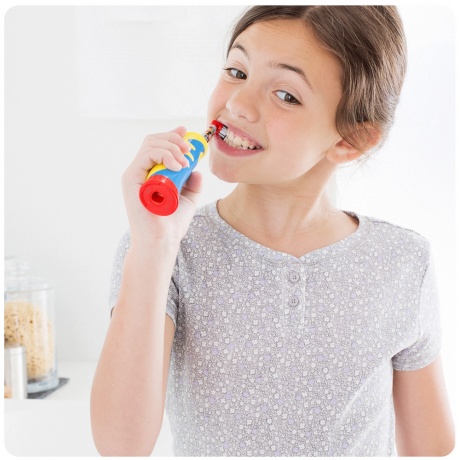 Насадки для зубных щеток Braun Oral-B Stages Power EB10K (2шт) Kids Disney Принцессы - фото 3