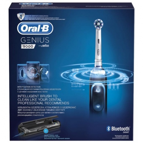 Зубная щетка Braun Oral-B Genius 9000/D701.545.6XC Black - фото 4