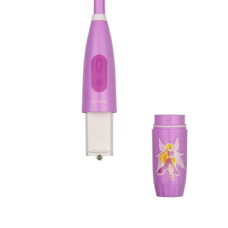 Электрическая зубная щетка CS Medica KIDS CS-463-G (розовая) - фото 3