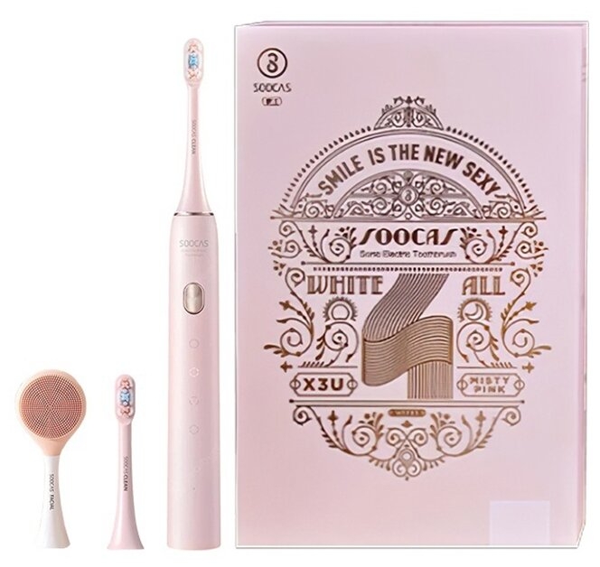 Зубная щетка электрическая Xiaomi Mi Soocas X3U Sonic Electric Toothbrush Sty X3UGP Pink